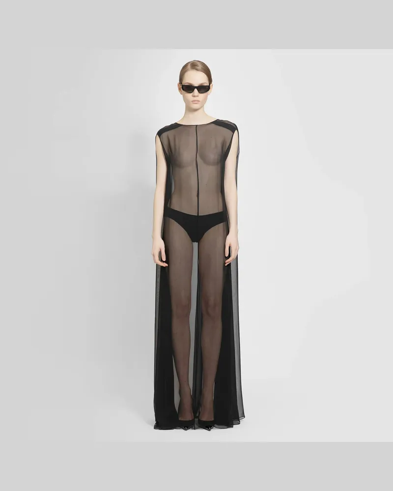 Saint Laurent WOMAN BLACK DRESSES Black