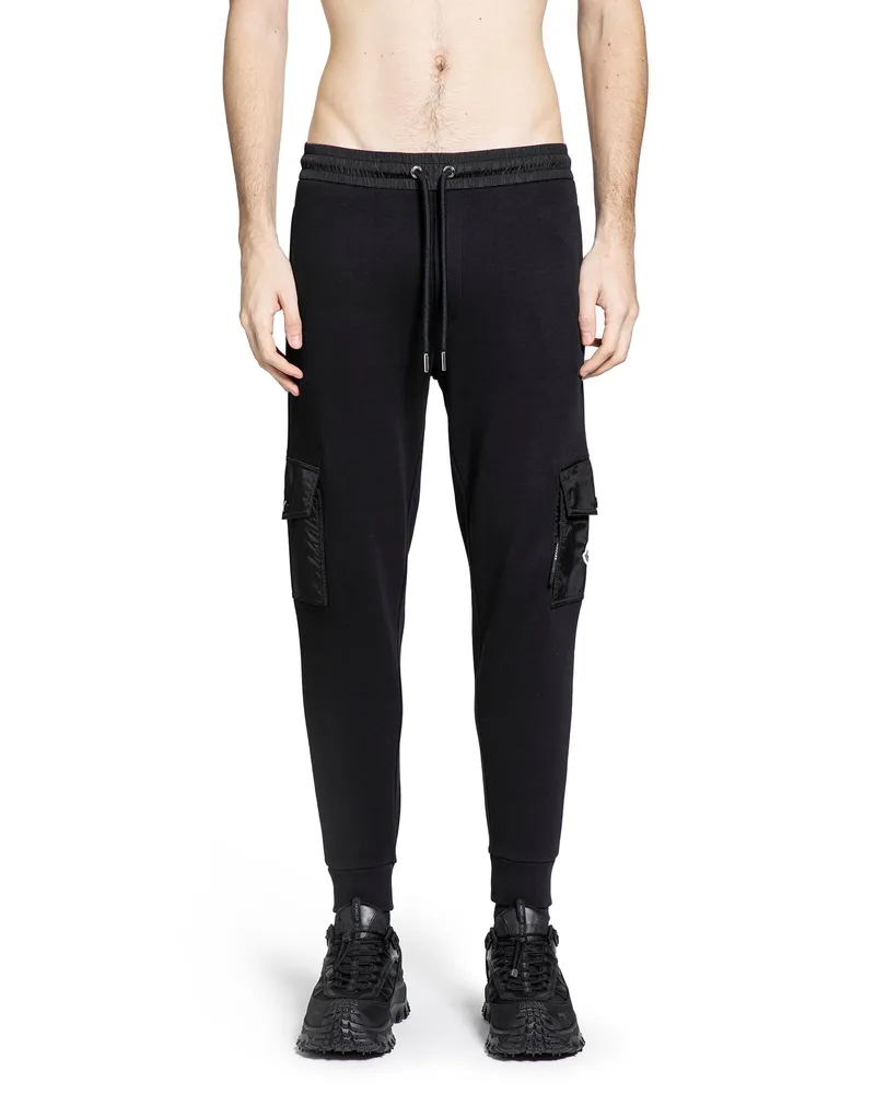 Moncler Cotton Blend Sweatpants Black