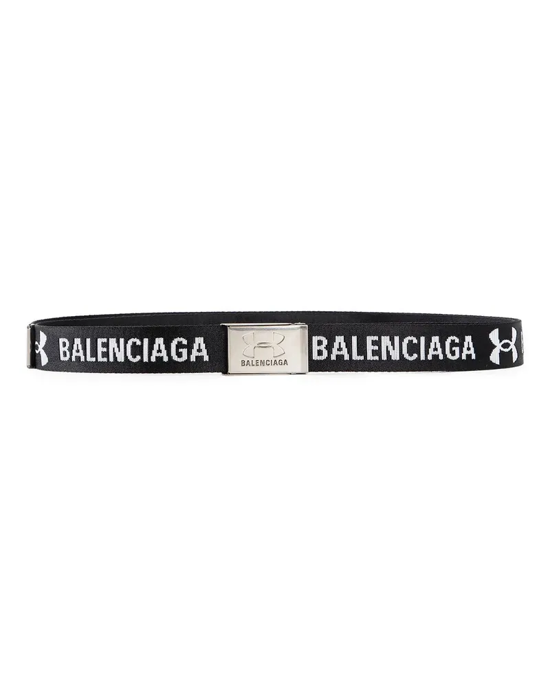 Balenciaga Under Armour Collaboration Skater Belt Black&white