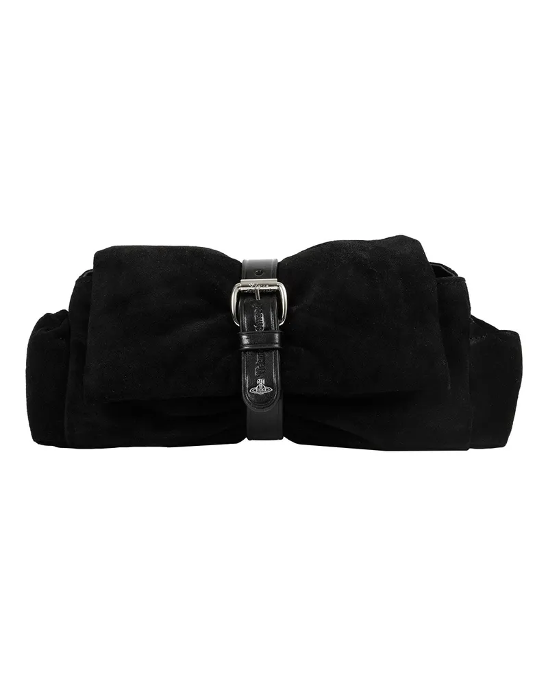 Vivienne Westwood Hazel Treasure Clutch Black