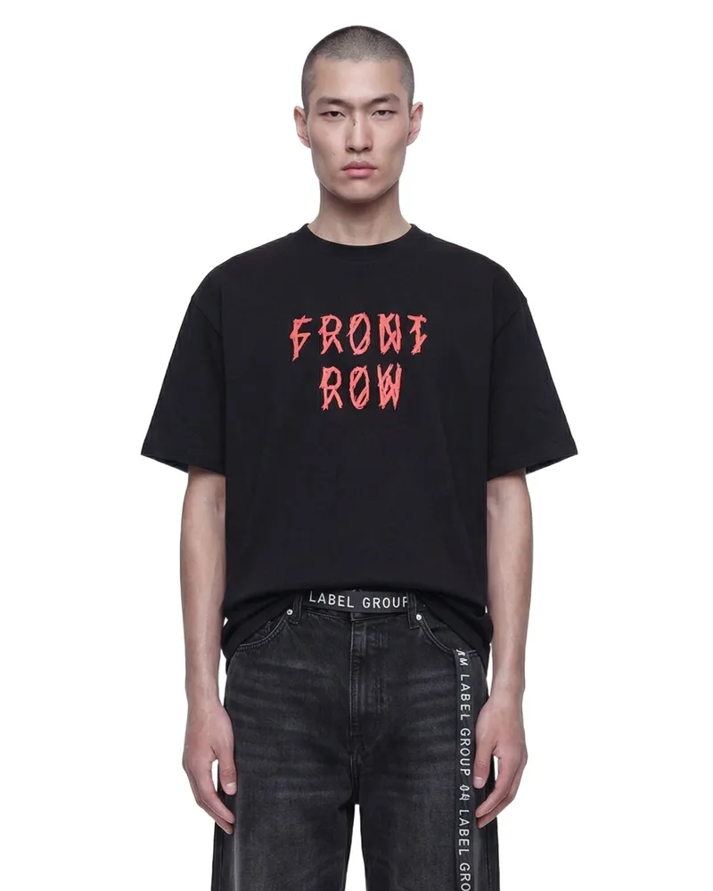 44 LABEL GROUP Drip Front Row T-Shirt Black