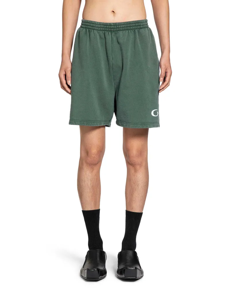 Balenciaga Mini Sweat Shorts Cotton Blend 