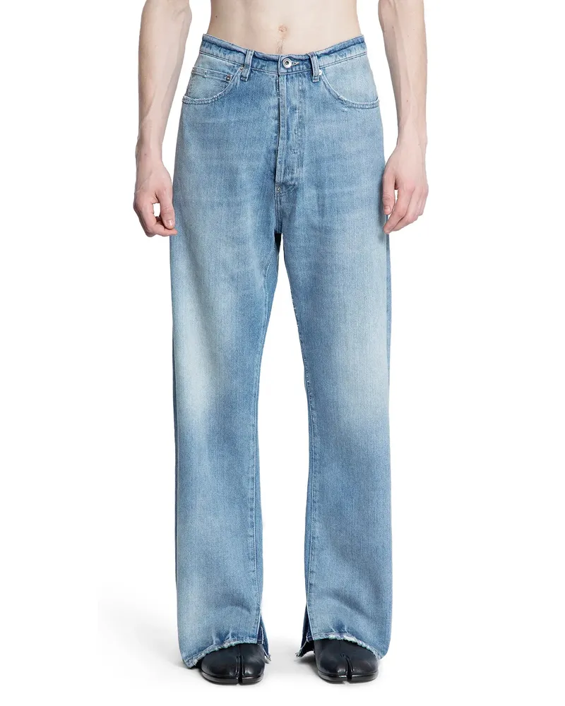 Maison Margiela Buckle Jeans Blue