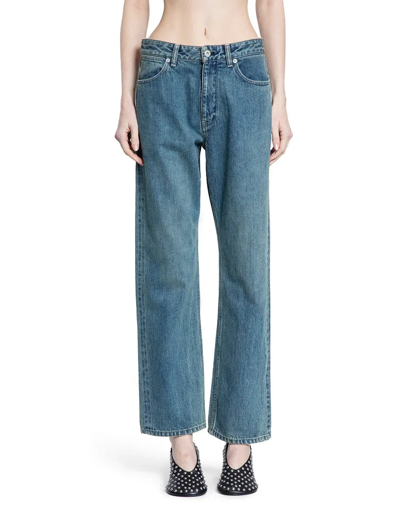 Jil Sander Slim twist 65 Jeans Blue