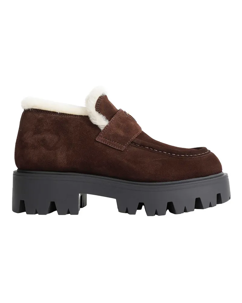 Prada Suede loafers Brown