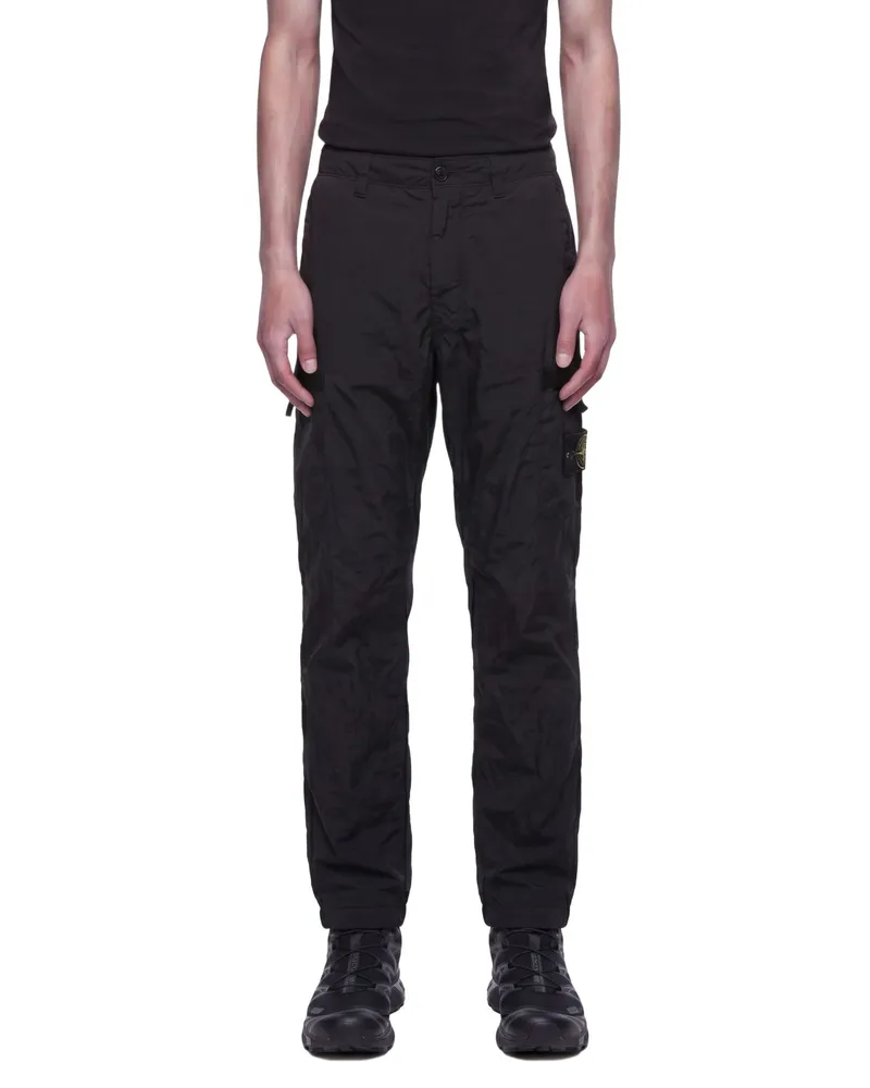 Stone Island 3100034 Cargo Trousers Black