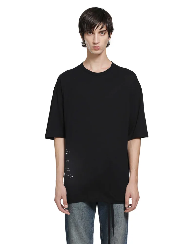 Ann Demeulemeester Dieter Comfort T-Shirt Black