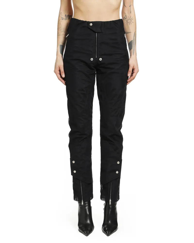 Rick Owens Temple MotoPants Black