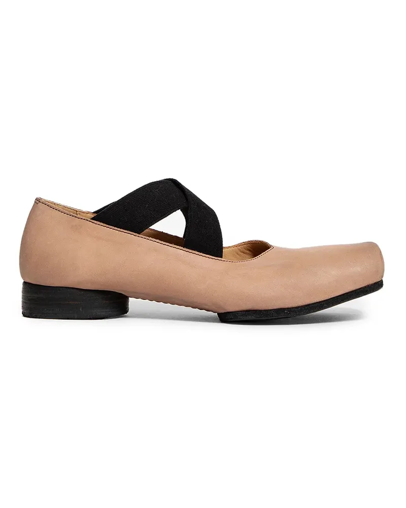 Uma Wang Calfskin Ballerinas Pink
