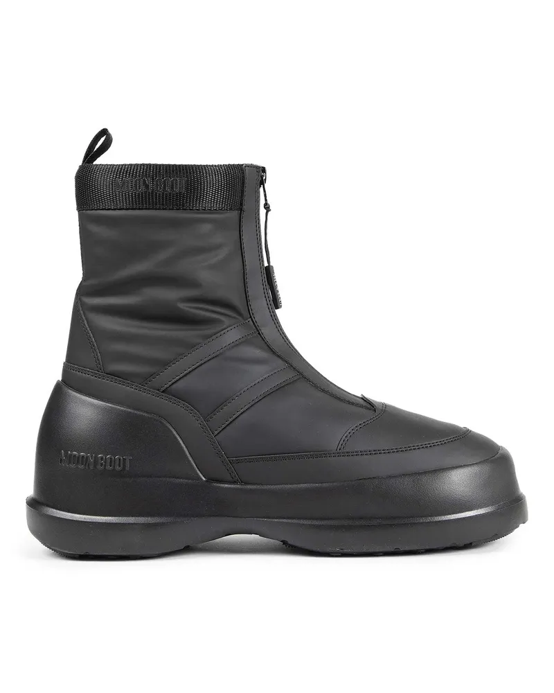 Moon Boot Luna Zip Boots Black