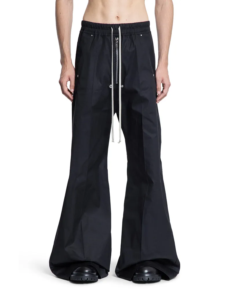 Rick Owens Concordians Wide Bela Pants Black