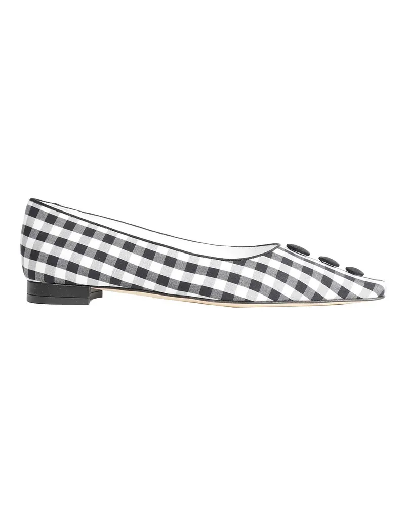 Manolo Blahnik Alexa Pumps Black&white