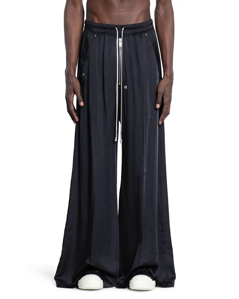 Rick Owens PANTALONI NERI DA UOMO Black