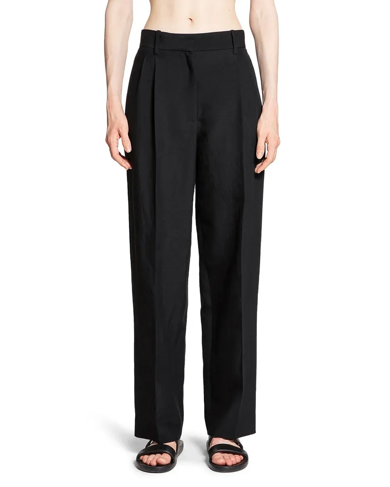 The Row Pantaloni Lilas Black