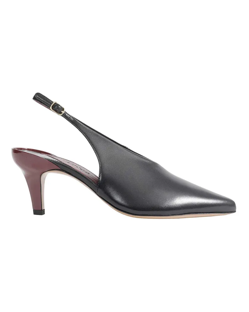 Chloé Suzie Leather Slingback Black