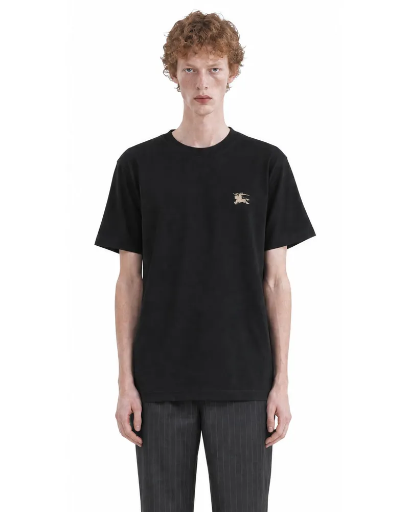 Burberry Cotton T-Shirt Black