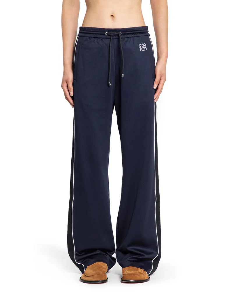 Loewe Tracksuit Trousers in Technical Jersey Blue