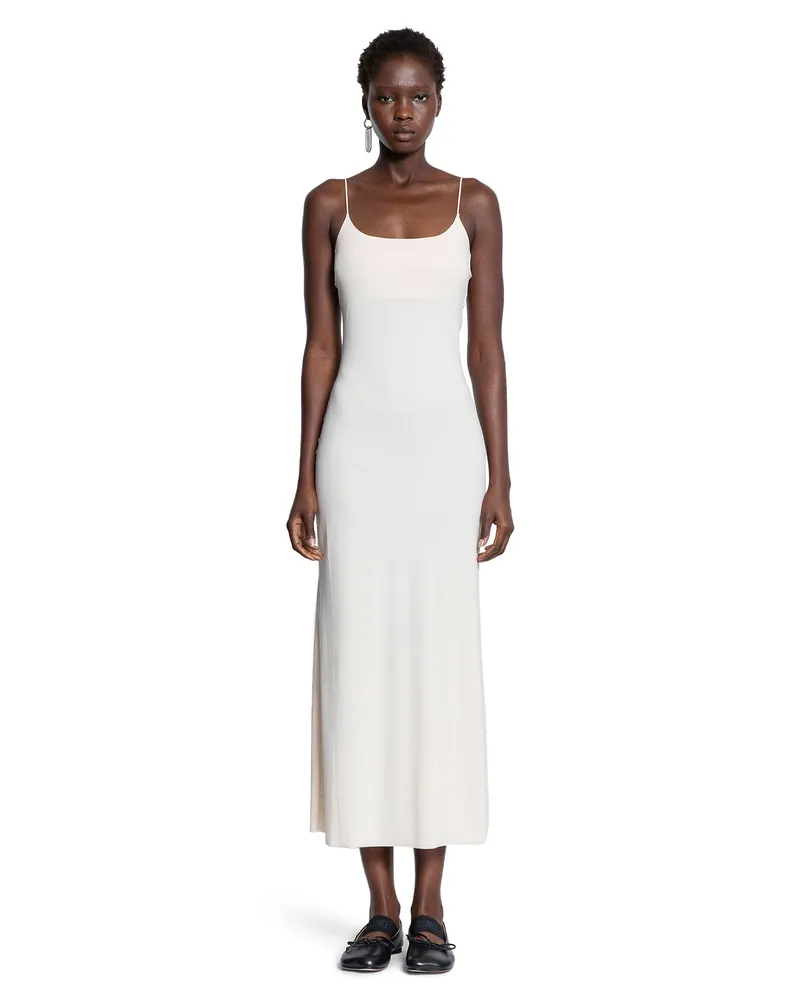 Maison Margiela Maxi Slip Dress Off-white