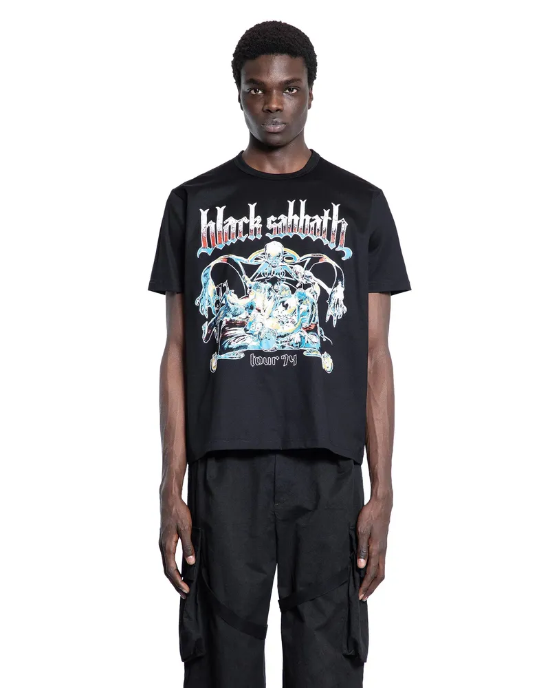 Junya Watanabe Black Sabbath T-Shirt Black