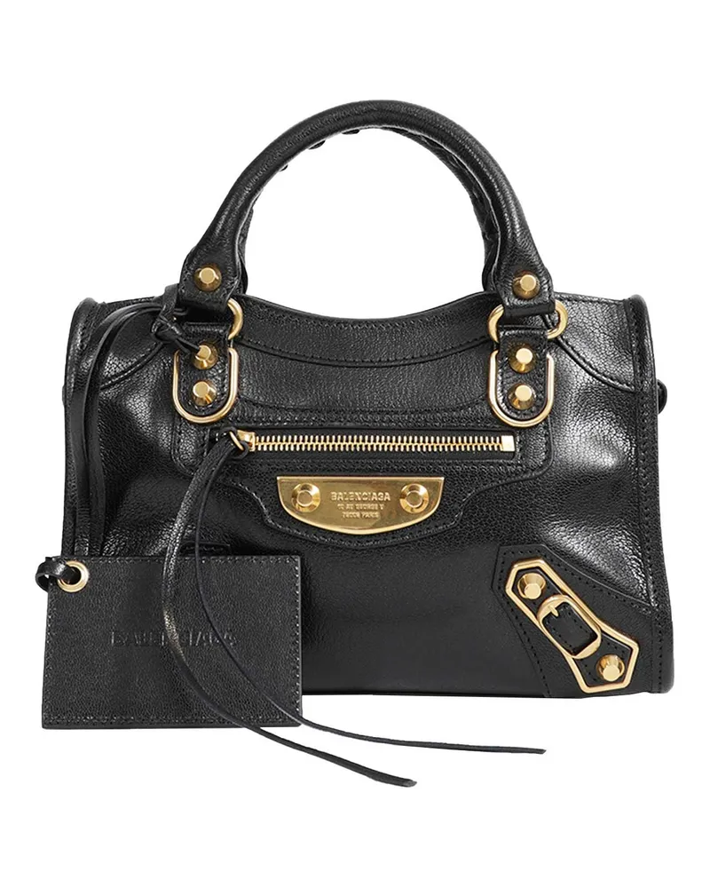 Balenciaga Mini Le City Uptown Bag Black