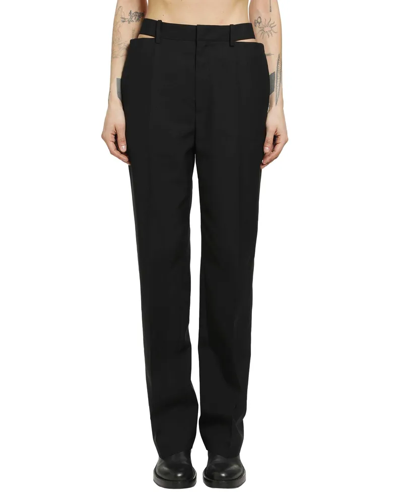 Jil Sander Wool Trousers Black