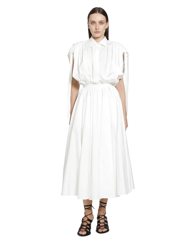 Givenchy Long Shirt Dress White