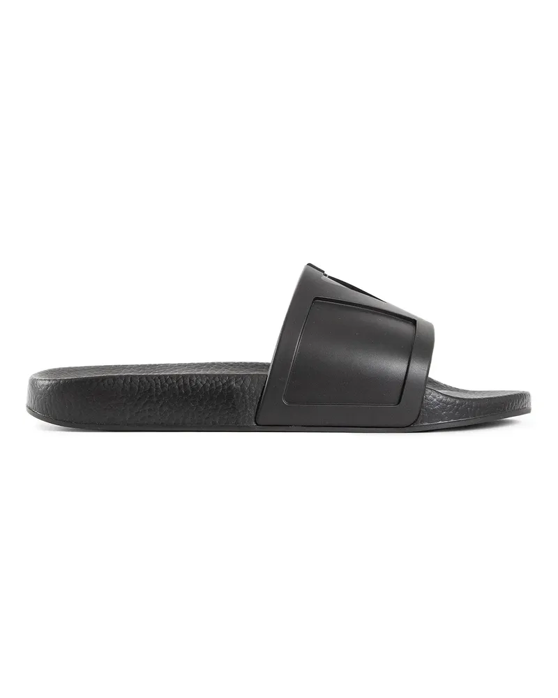 Valentino Garavani MAN BLACK SANDALS & SLIDES Black