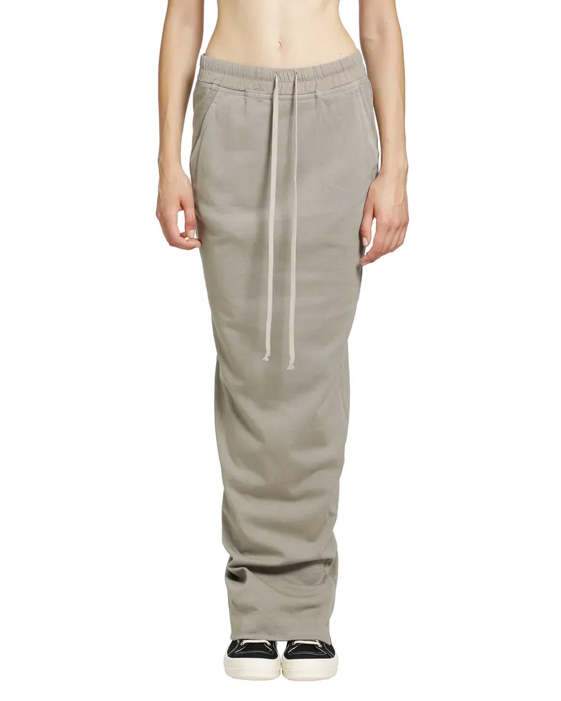 DRKSHDW by Rick Owens Tower Pull on Pillar Skirt Grey