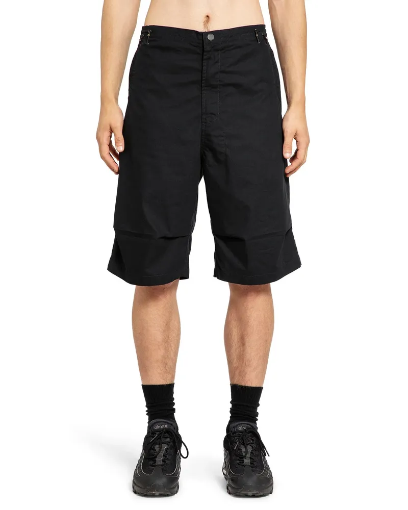 maharishi Tiger Dragon Loose Snoshorts Black