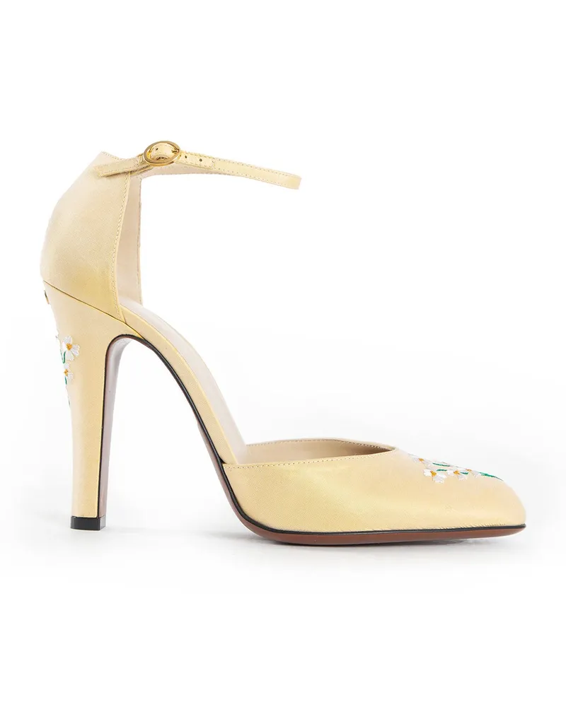 Valentino Garavani Hi Dolly Fabric Pumps With 105 Mm Beige