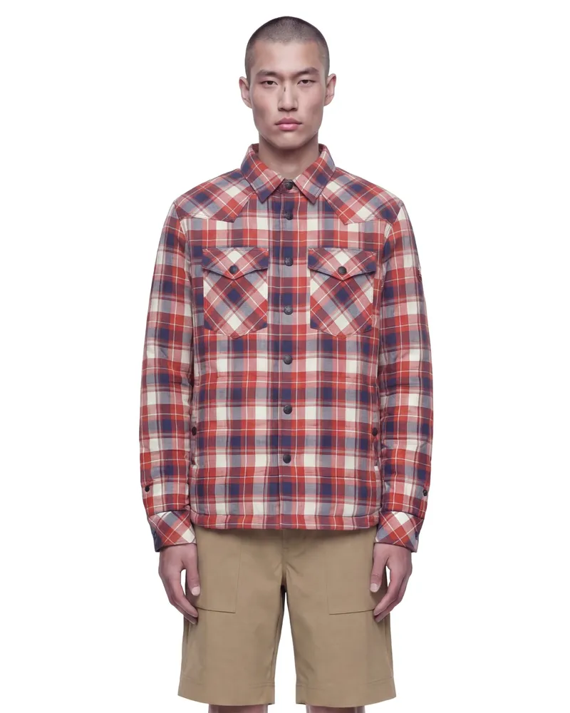 Moncler Gelt Shirt Jacket Red