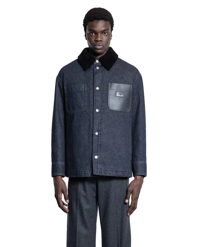 Fendi Giacca di jeans Blue