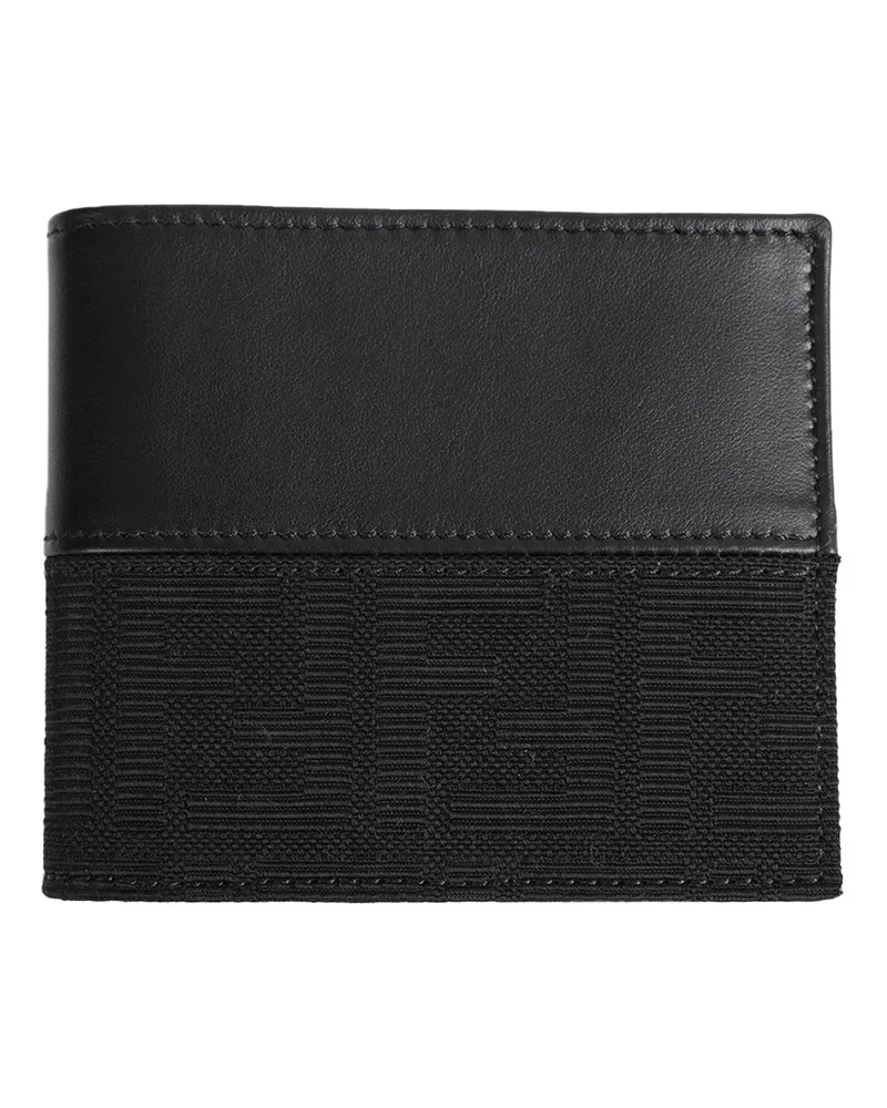 Fendi FF Jacquard Wallet Black