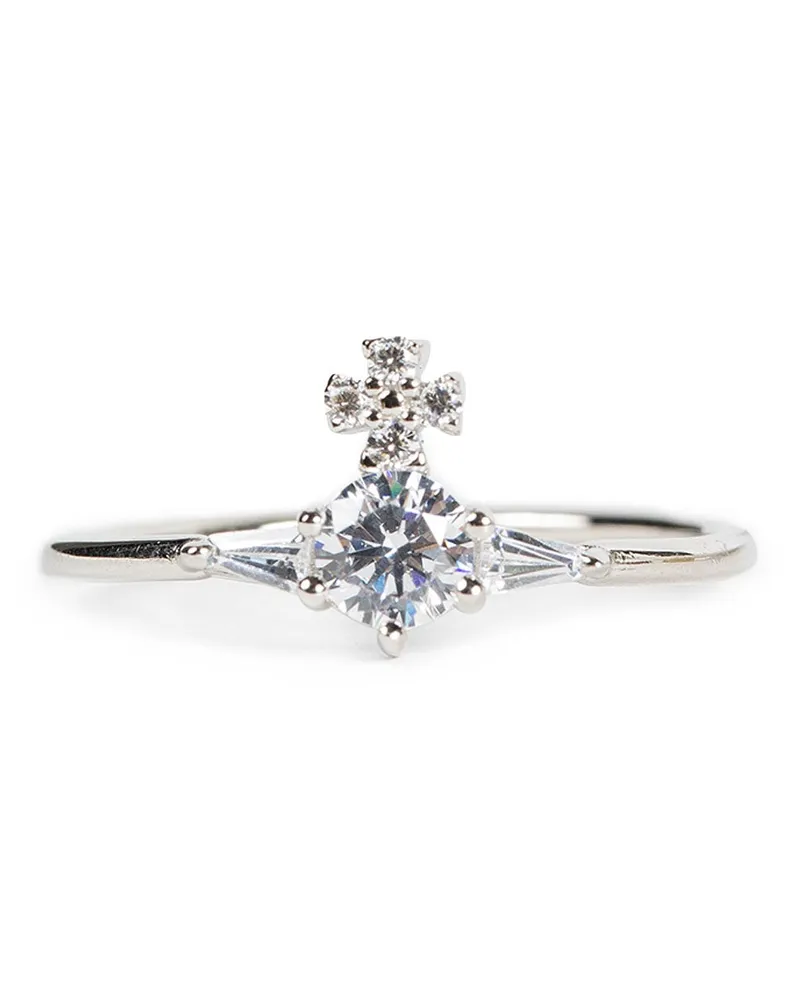 Vivienne Westwood Ofelia Ring Silver