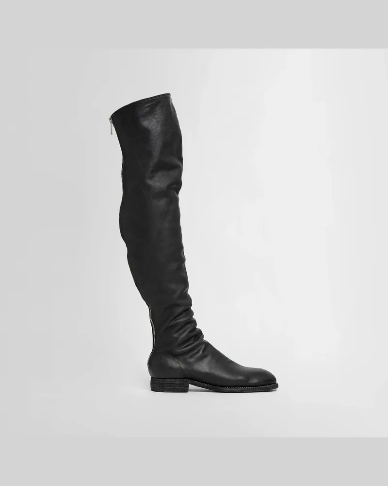 GUIDI 9012 Baby Calf Boots Black