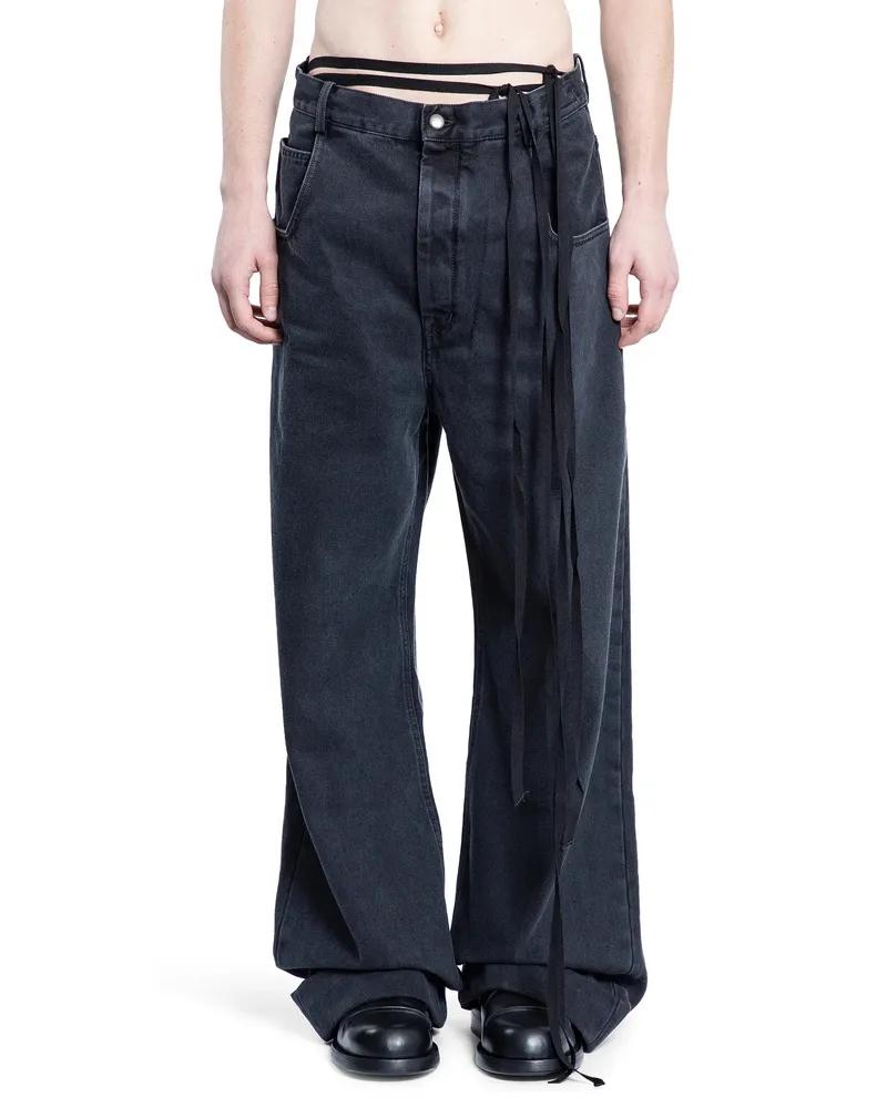 Ann Demeulemeester Michael 5 Pocket High Comfort Jeans Grey