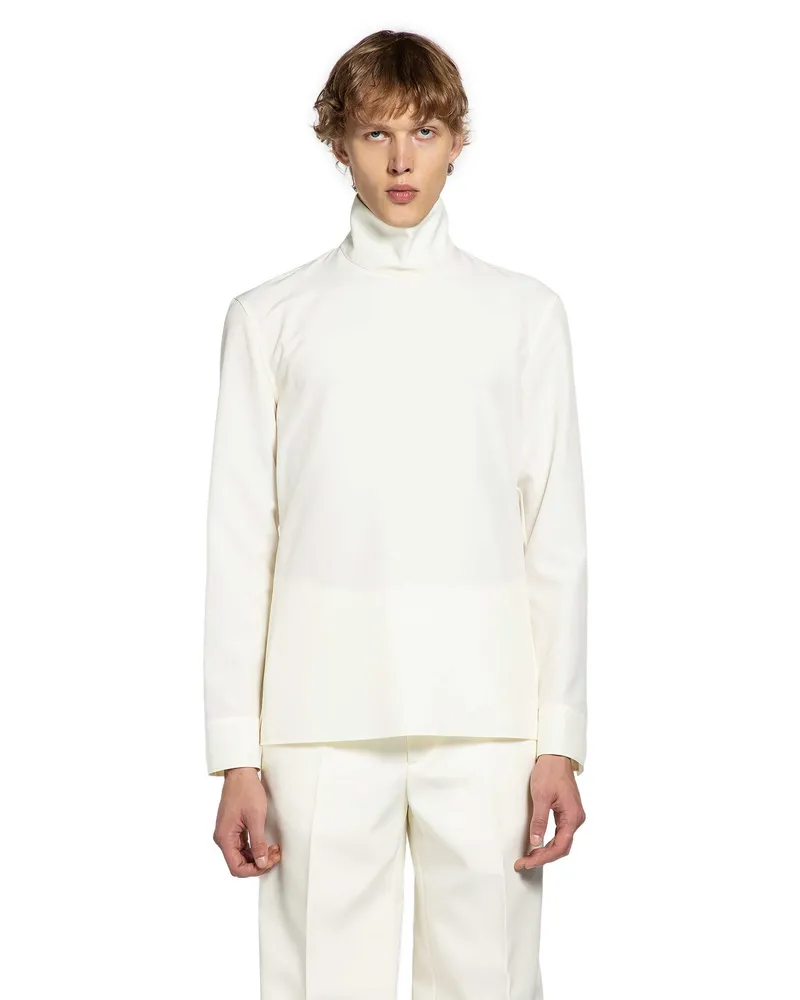 Gucci Technical panama shirt Beige