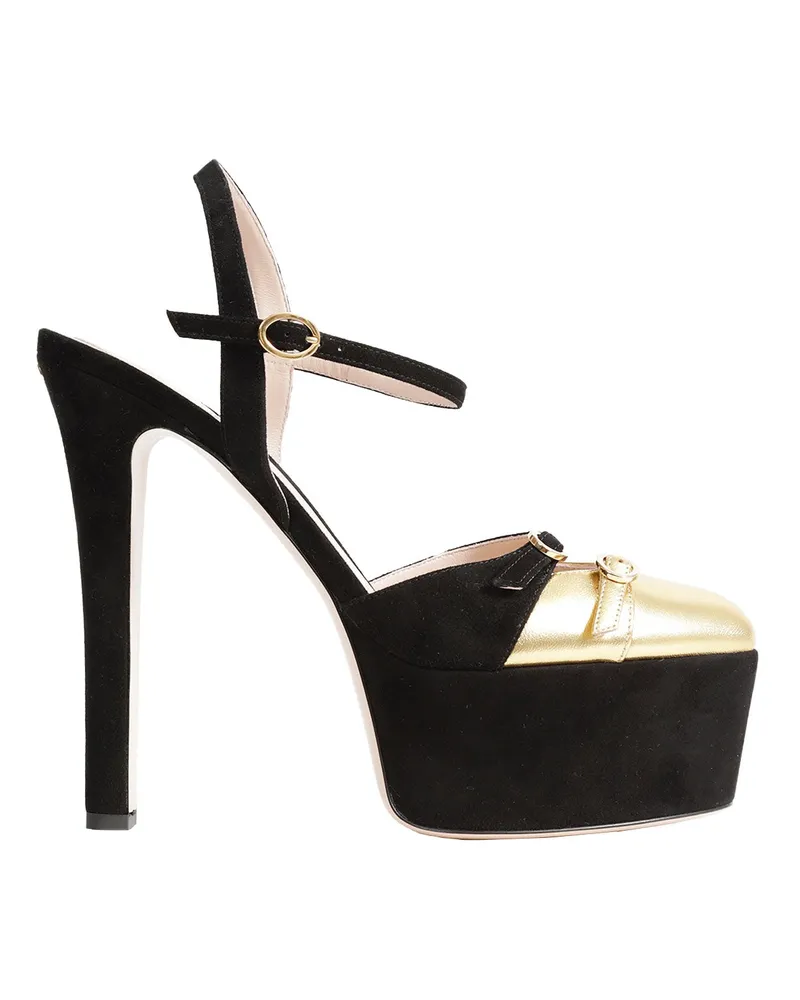 Valentino Garavani Crasher Platform Pumps Black