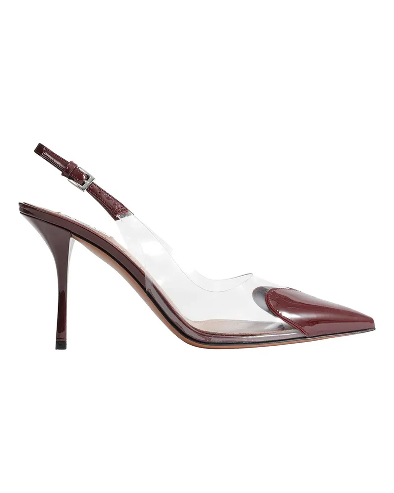 Alaïa Le Coeur Slingbacks 90 Red