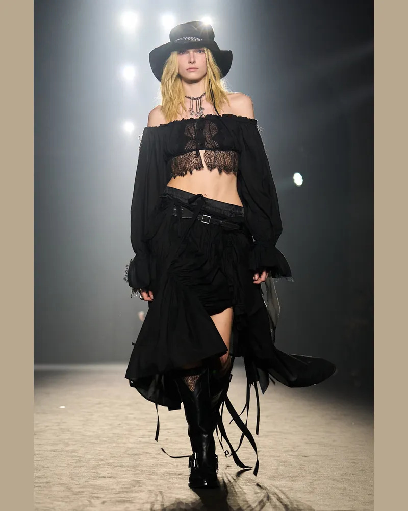 Ann Demeulemeester Solmund Cuffs Black