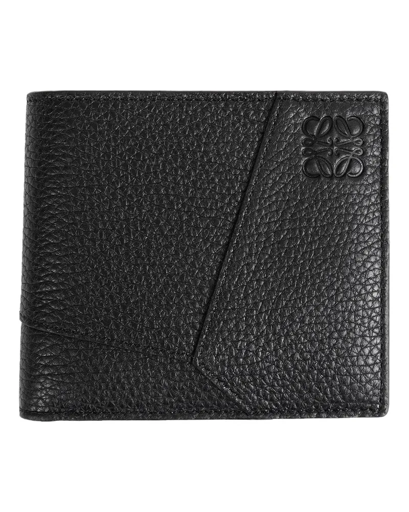 Loewe Puzzle Bifold Coin Wallet Black