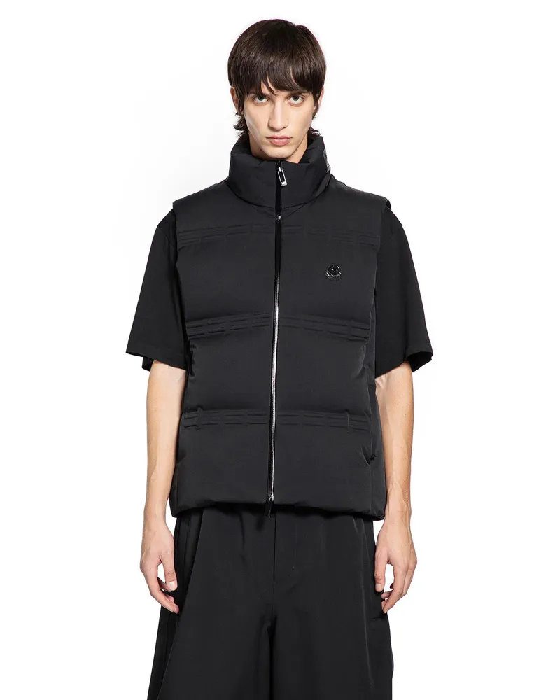 Moncler Asap Rocky Sparky Short Down Vest Black