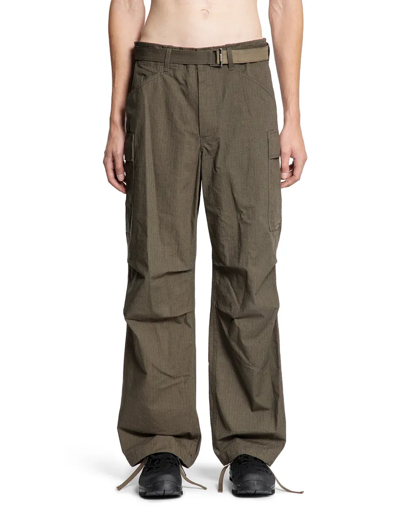 Sacai Ripstop Pants Green