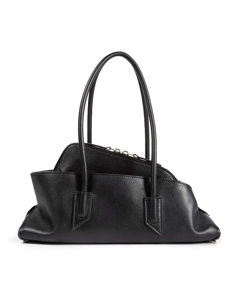 ATTICO La Passeggiata Small Top Handle Bag Black