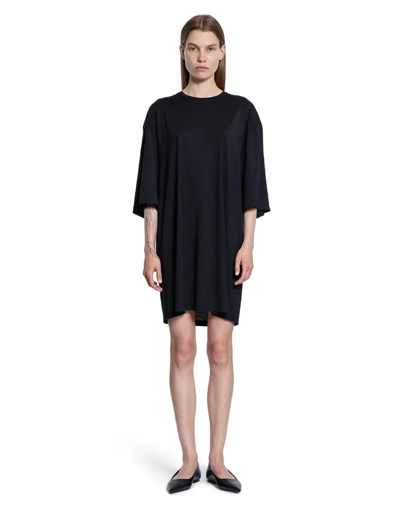 Totême Relaxed Tee Dress Black