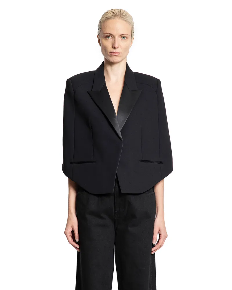 KHAITE Severo Cape Black