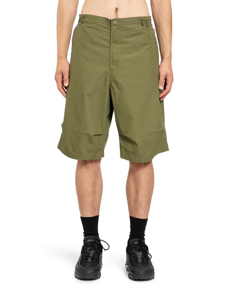 maharishi Tiger Dragon Loose Shorts Green