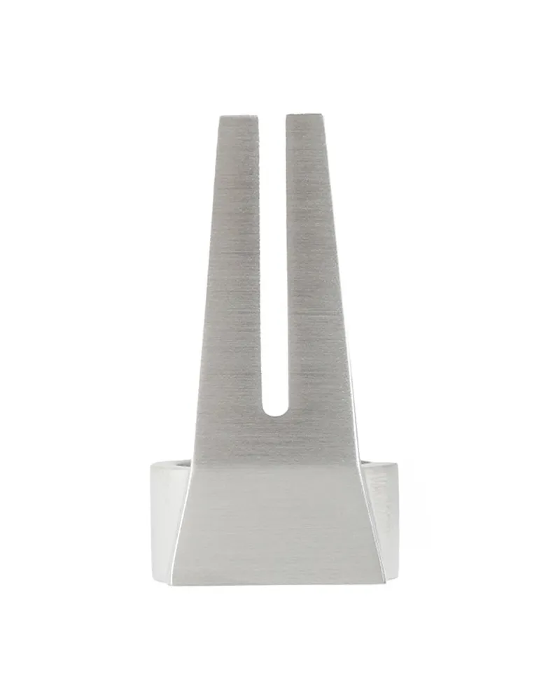Rick Owens Open Trunk Ring Silver