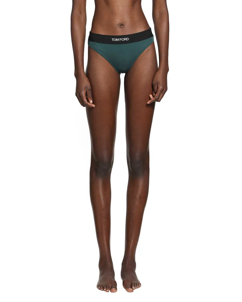 Tom Ford Modal Signature Thong Blue