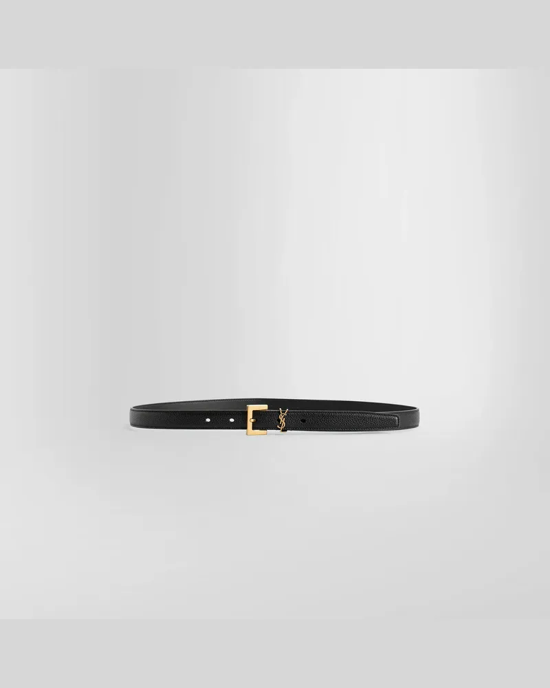 Saint Laurent WOMAN BLACK BELTS Black